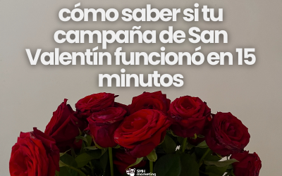 Medición rápida: cómo saber si tu campaña de San Valentín funcionó en 15 minutos